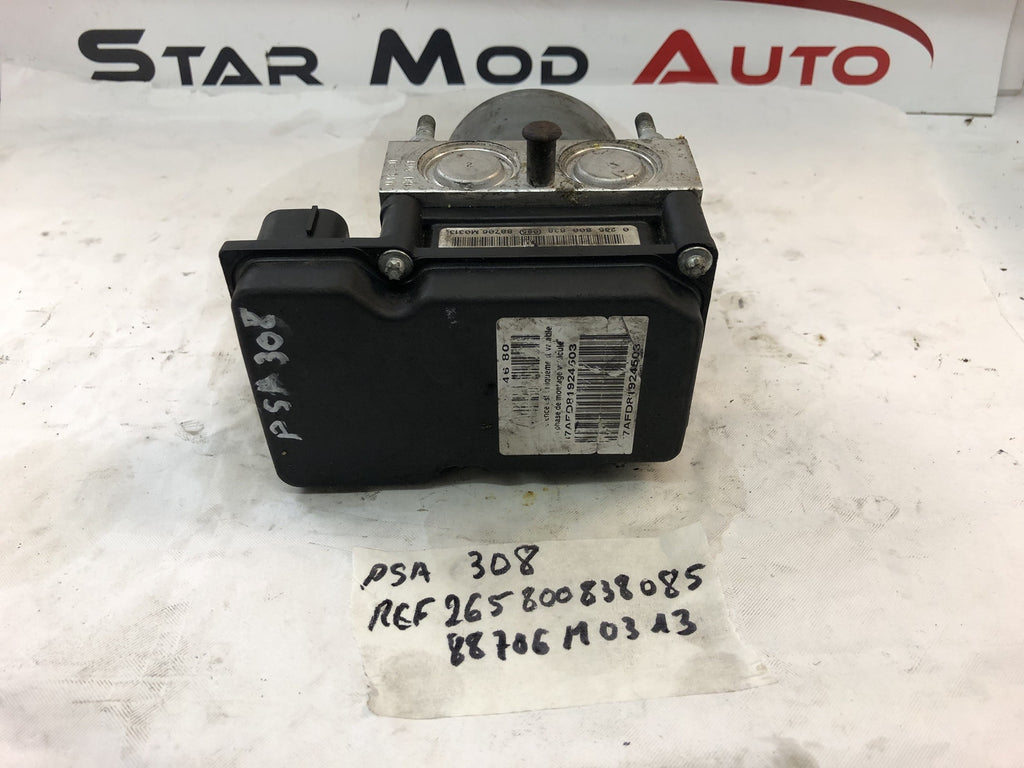 BLOC ABS PEUGEOT CITROEN ANNÉE 2009