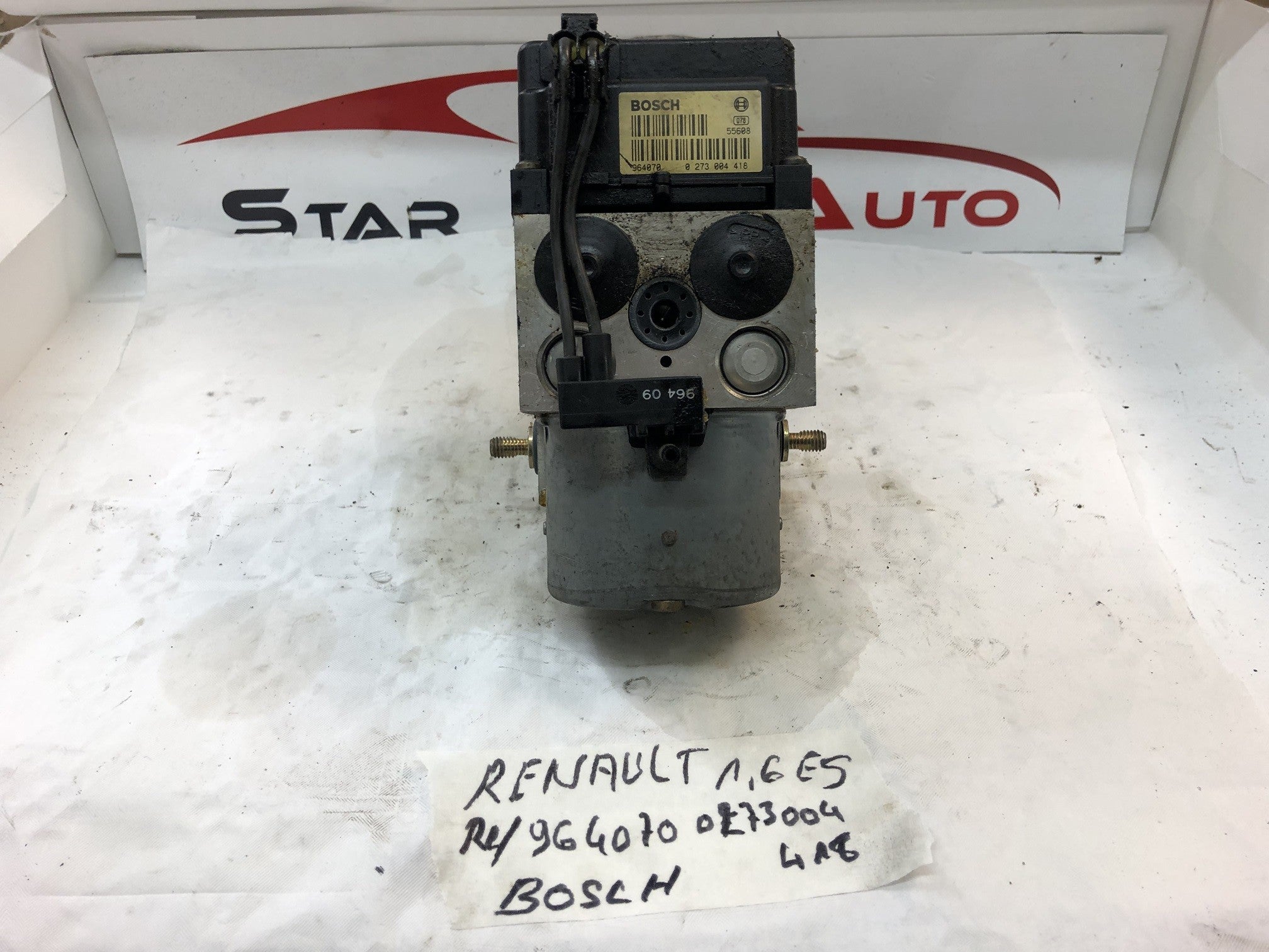 BLOC ABS RENAULT CLIO2 PHASE 1 1.6 ESSENCE ANNÉE 2000