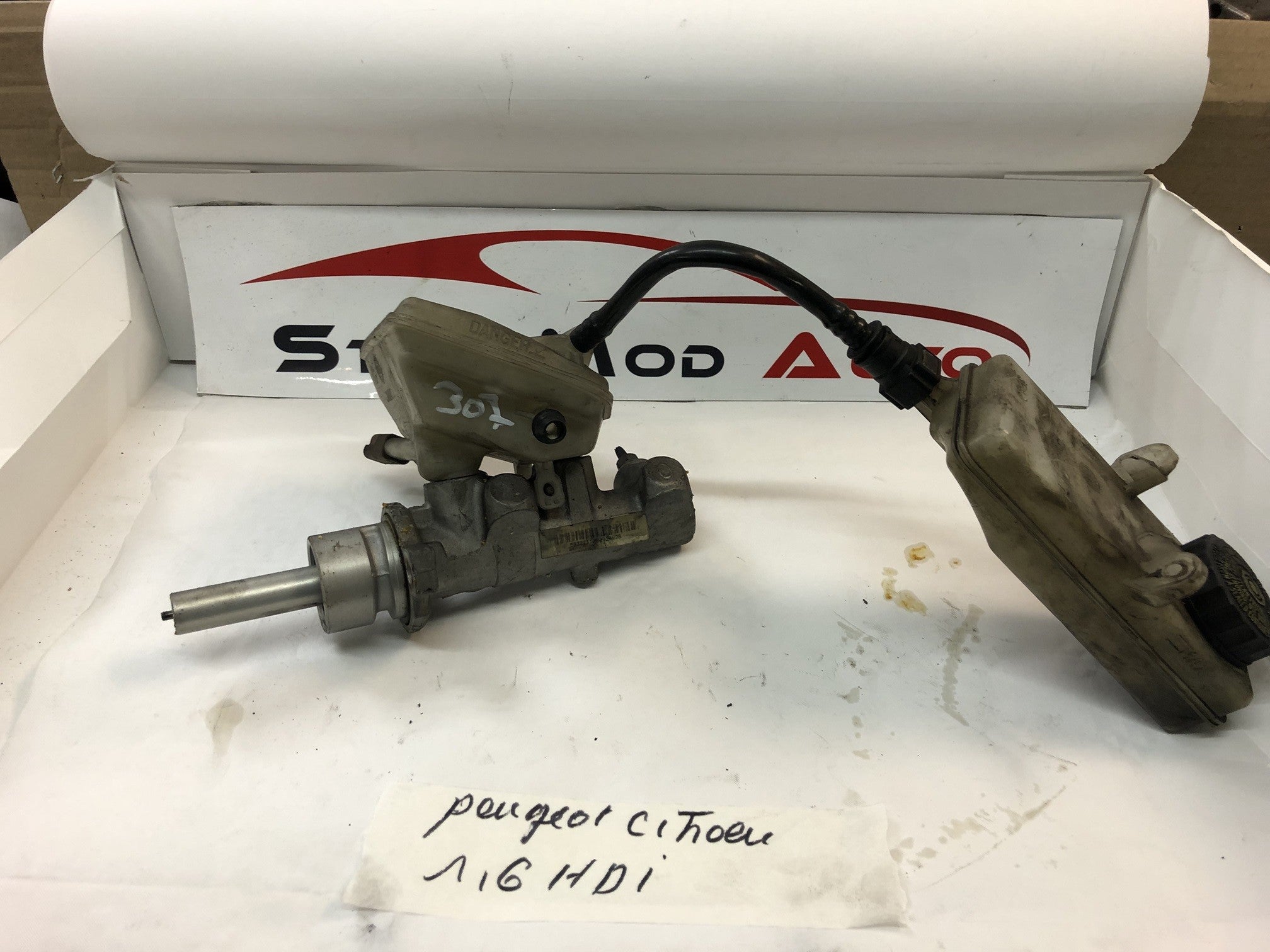 MAITRE CYLINDRE PEUGEOT 307 1.6 HDI ANNEE 2007