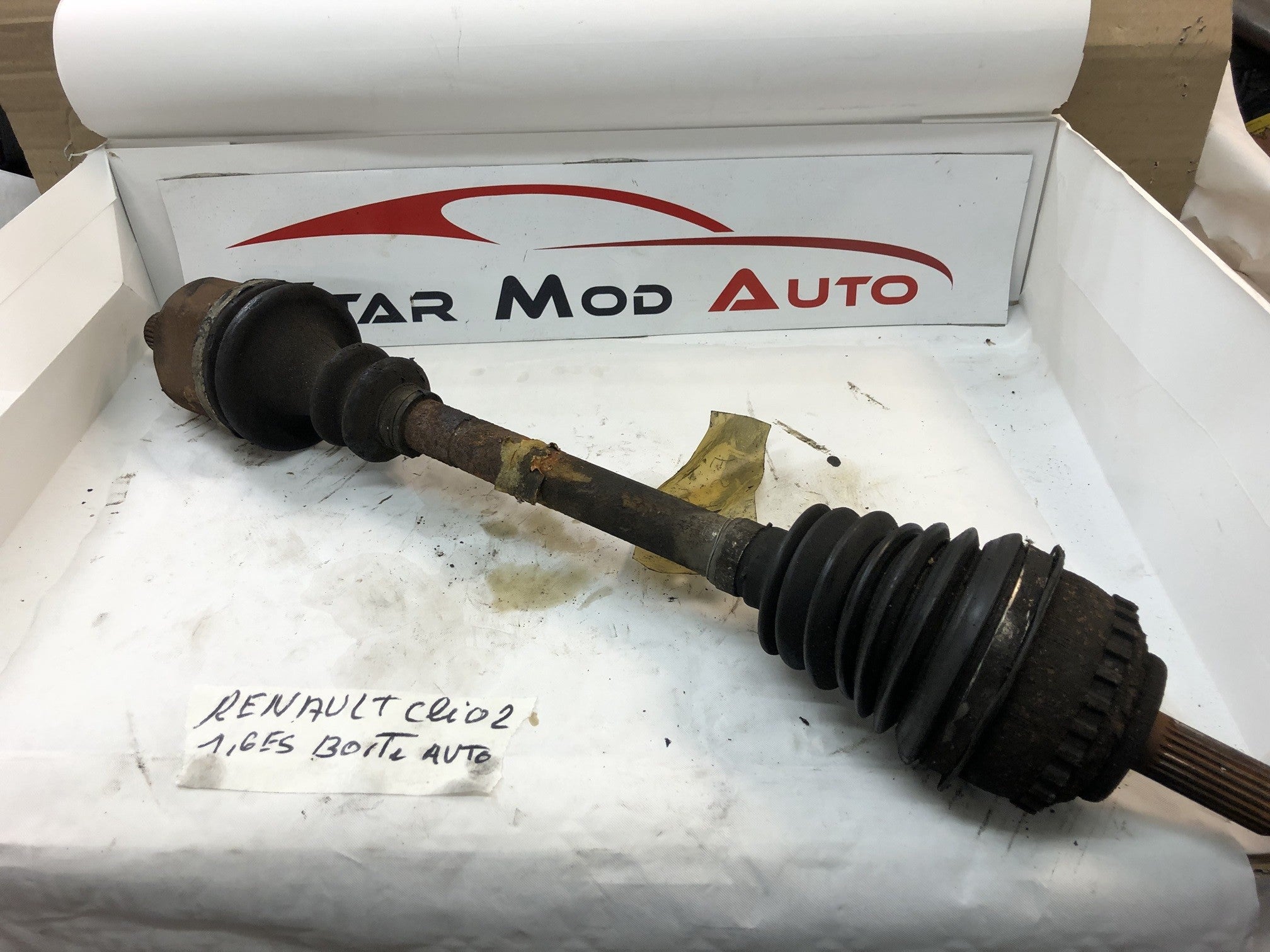 CARDAN AVANT GAUCHE RENAULT CLIO 2 1.6 ESSENCE BOITE AUTO