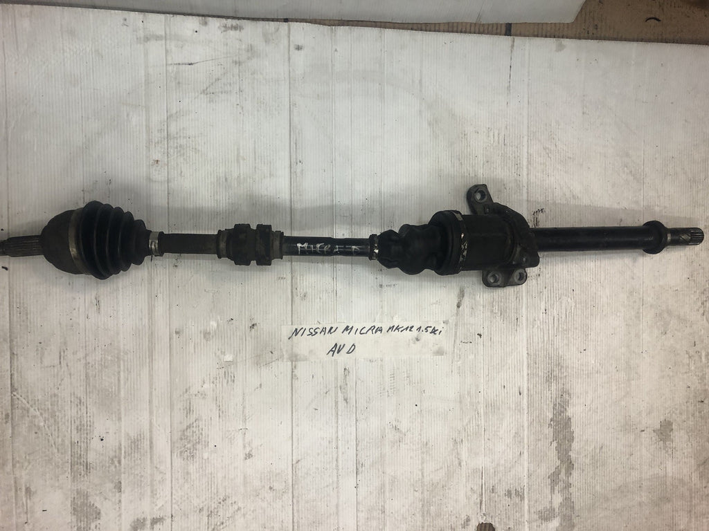 CARDAN AVANT DROIT NISSAN MICRA MK12 1.5 DCI ANNEE 2004