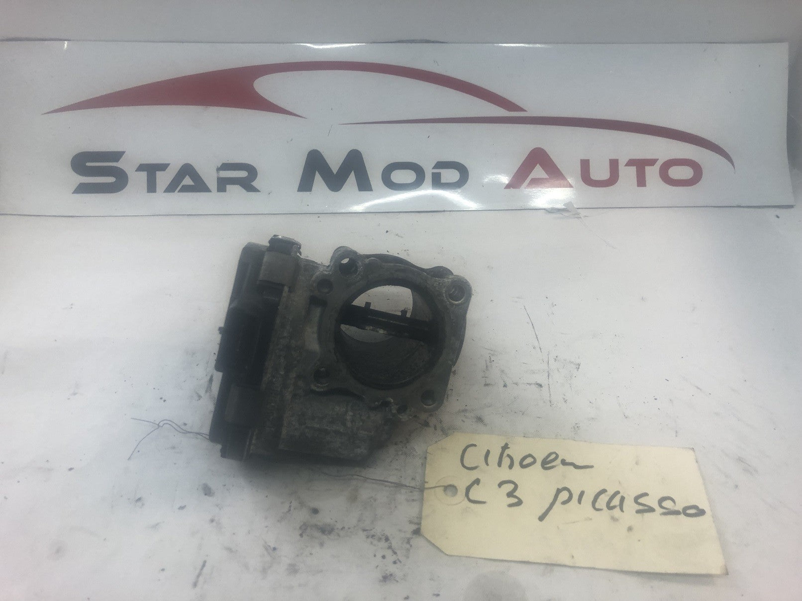 BOITIER PAPILLON CITROEN C3 PICASSO 1.6 HDI ANNEE 2009