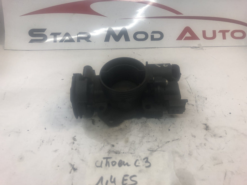 BOITIER PAPILLON CITROEN C3 1.4 ESSENCE ANNEE 2006