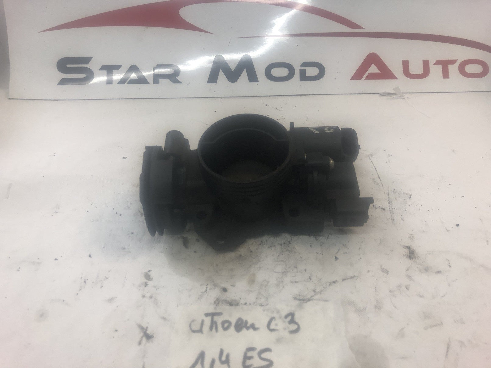 BOITIER PAPILLON CITROEN C3 1.4 ESSENCE ANNEE 2006