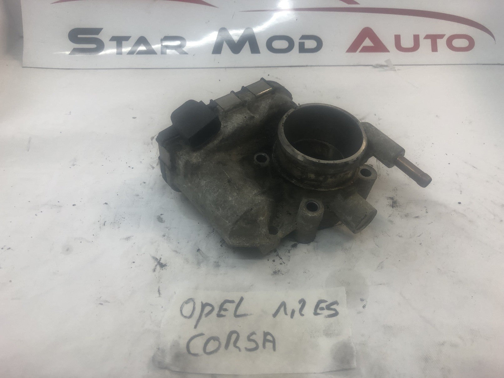 BOITIER PAPILLON OPEL CORSA D 1.2 ESSENCE  ANNEE 2007