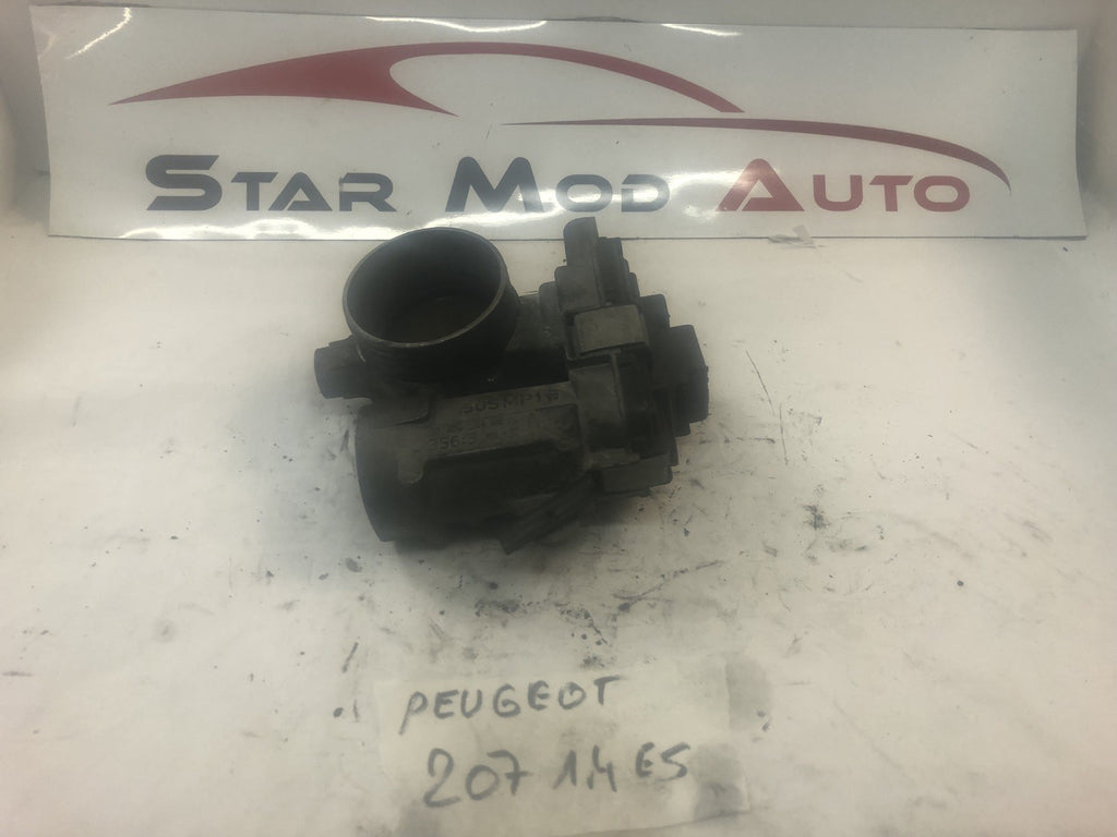 BOITIER PAPILLON PEUGEOT 207 1.4 ESSENCE ANNEE 2007