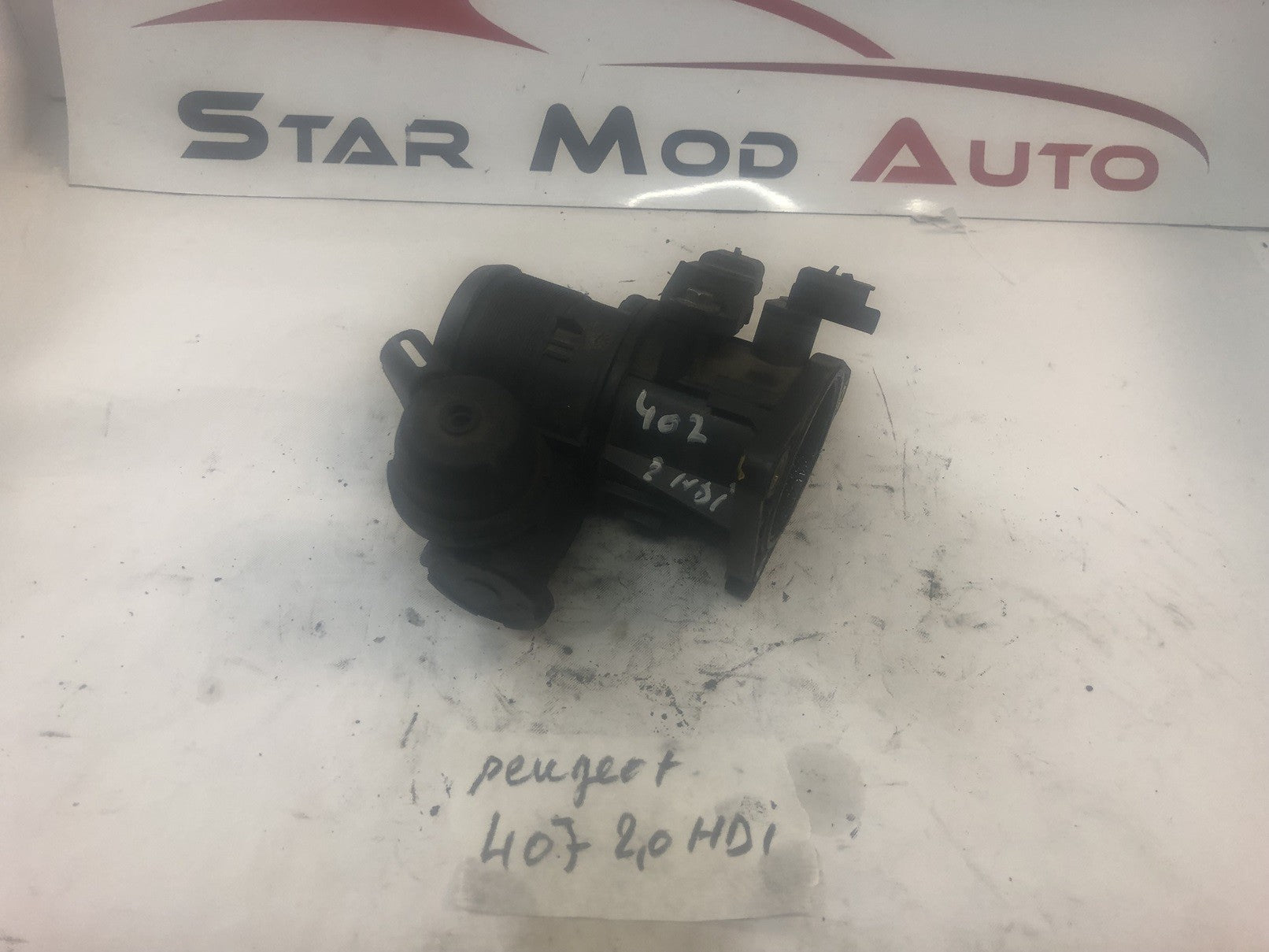 BOITIER PAPILLON PEUGEOT 407 2.0 HDI ANNEE 2005