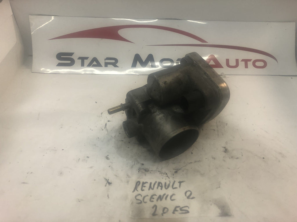 BOITIER PAPILLON RENAULT SCENIC 2.0 ESSENCE ANNEE 2008