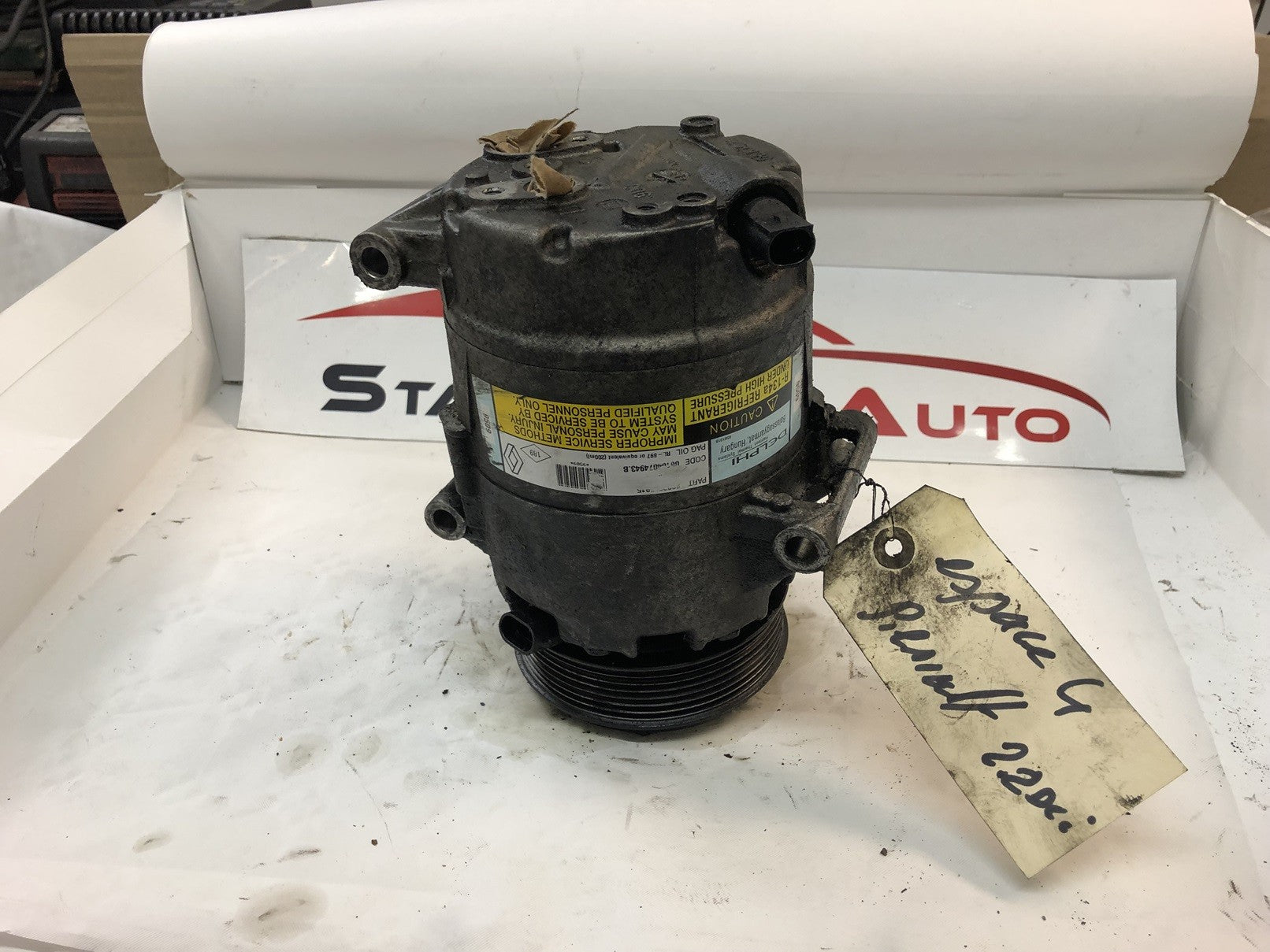 COMPRESSEUR DE CLIM RENAULT ESPACE 4 2.2 DCI ANNEE 2007