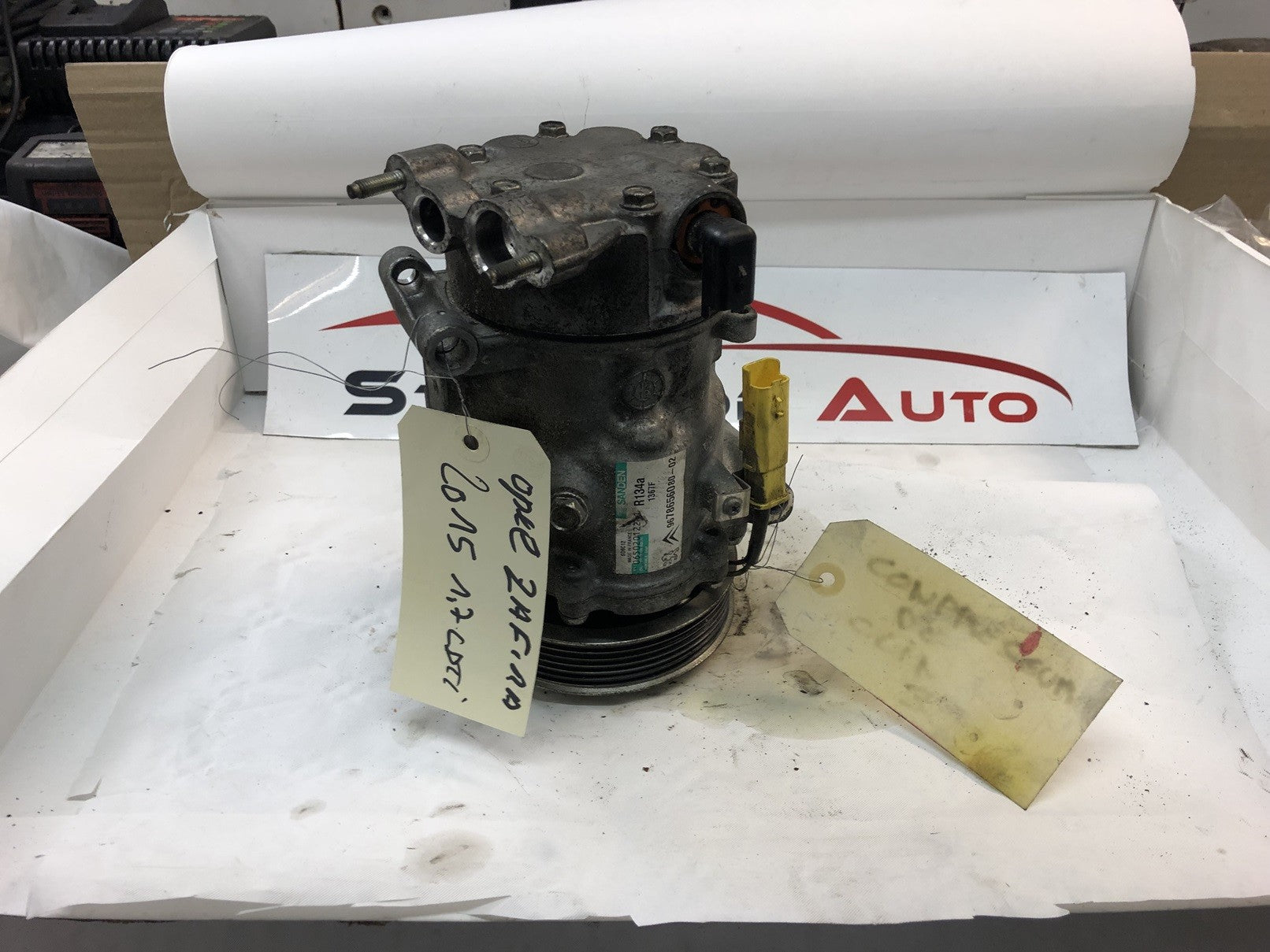 COMPRESSEUR DE CLIM OPEL ZAFIRA 3 1.7 CDTI ANNEE 2014