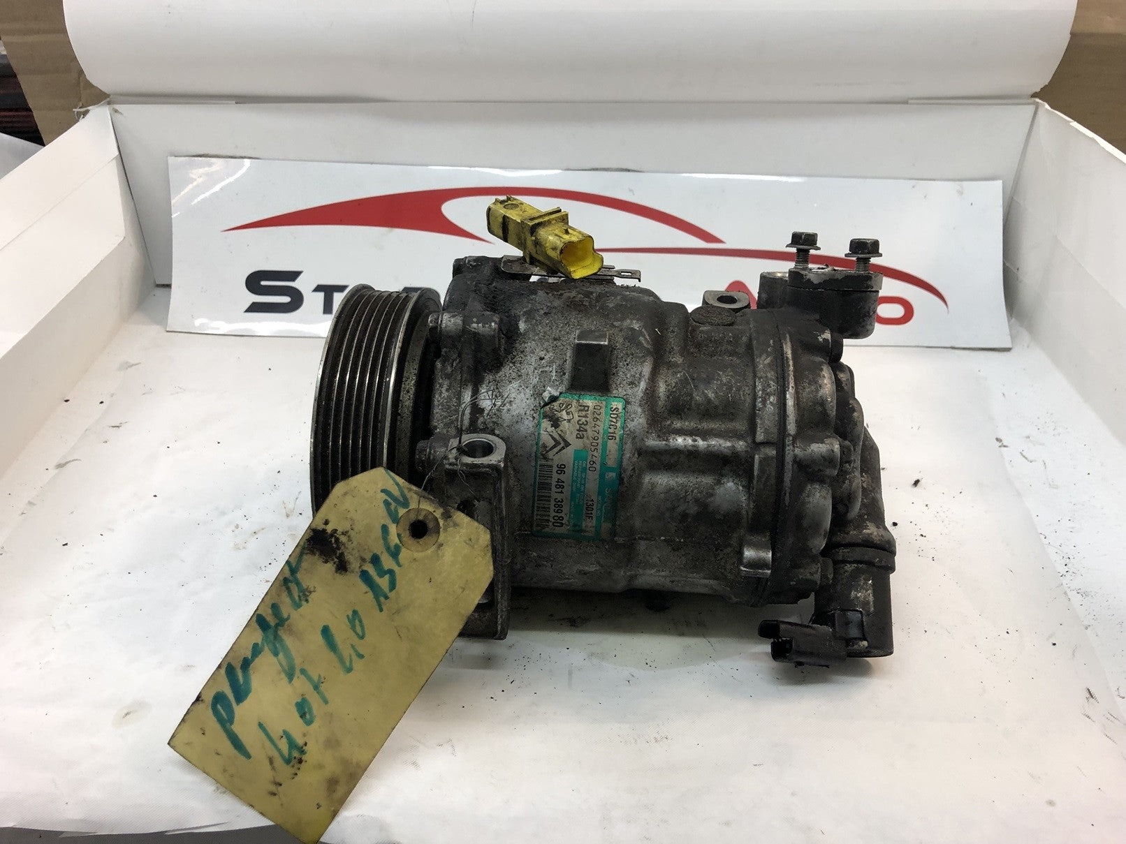 COMPRESSEUR DE CLIM PEUGEOT 407 2.0 HDI ANNEE 2006