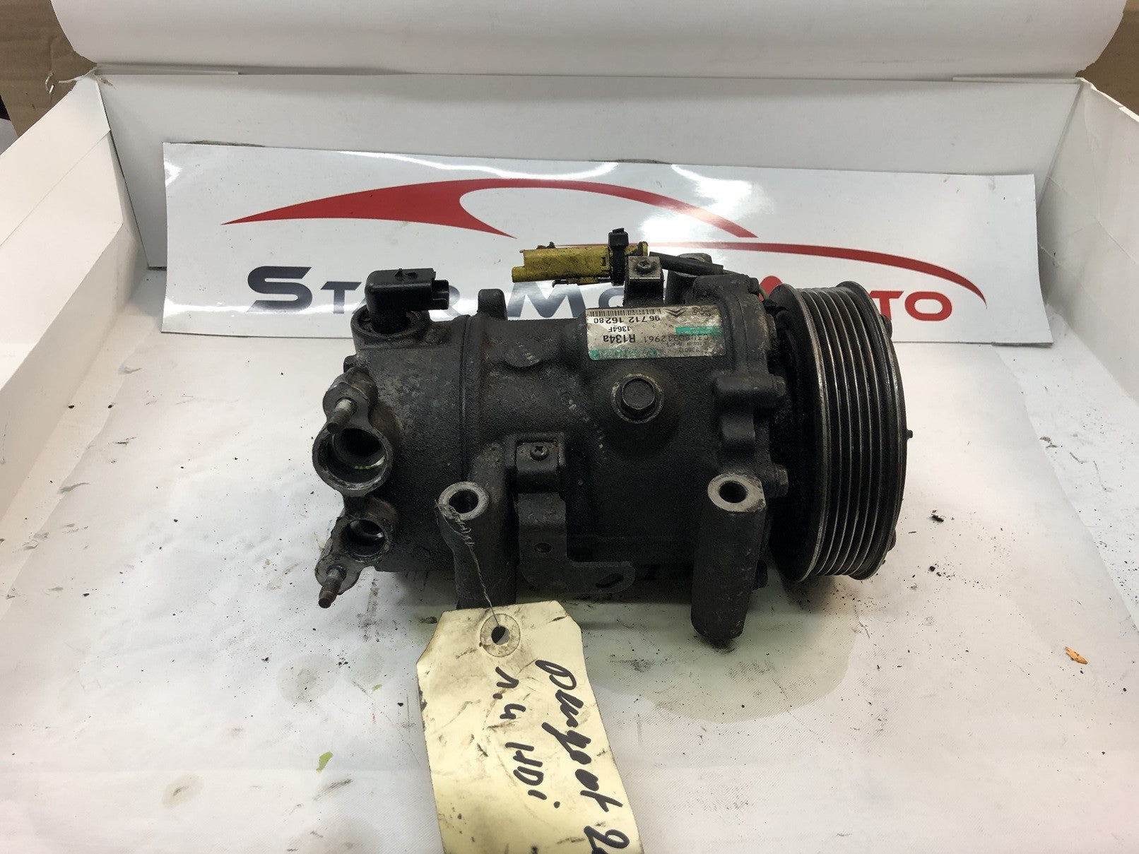 COMPRESSEUR DE CLIM PEUGEOT 206 1.4 HDI ANNEE 2005