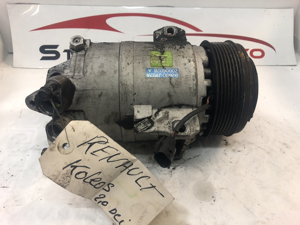 COMPRESSEUR DE CLIM RENAULT KOLEOS 2.0 DCI ANNEE 2009