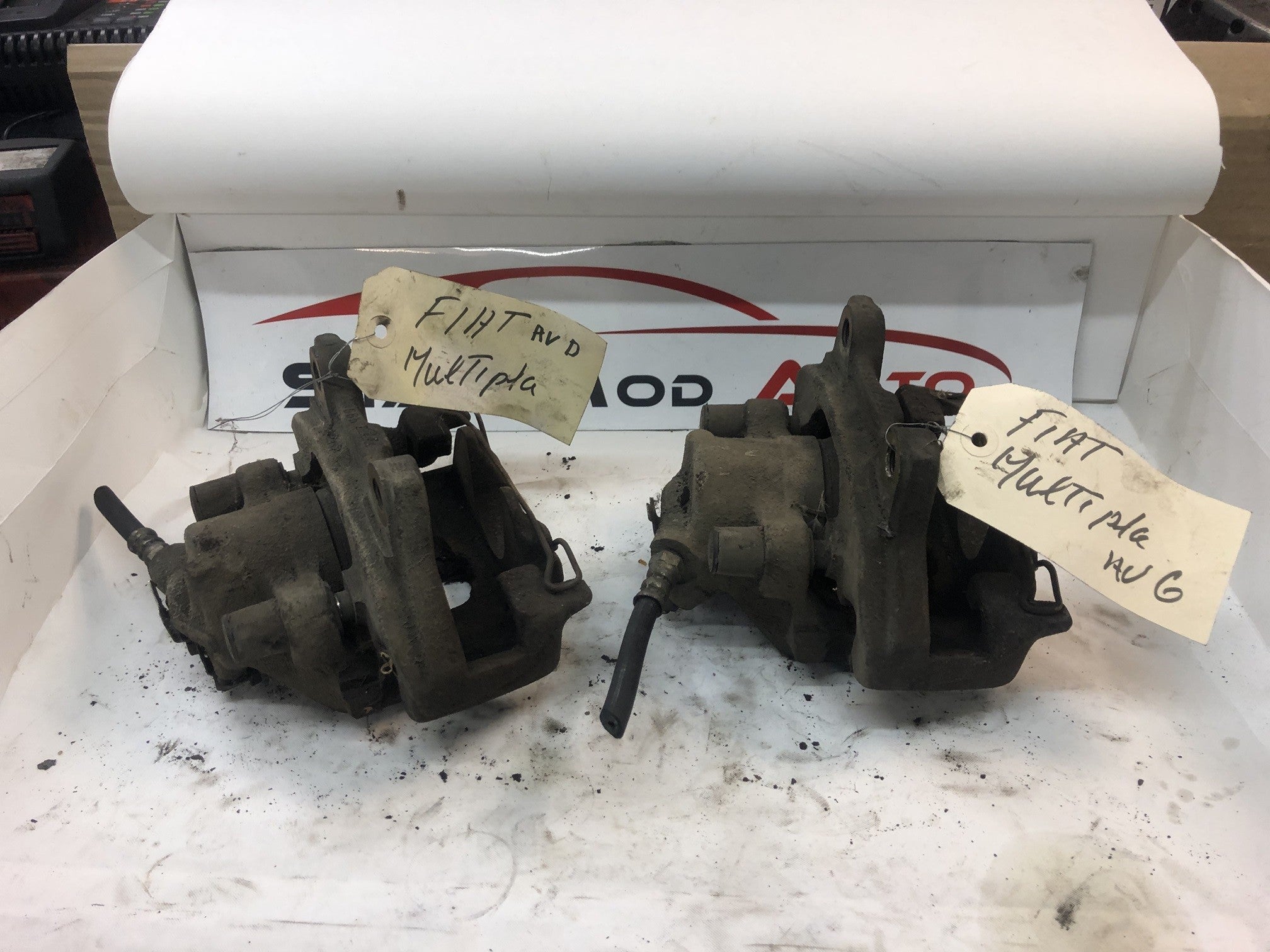 étrier de frein avant fiat multipla diesel année 2002