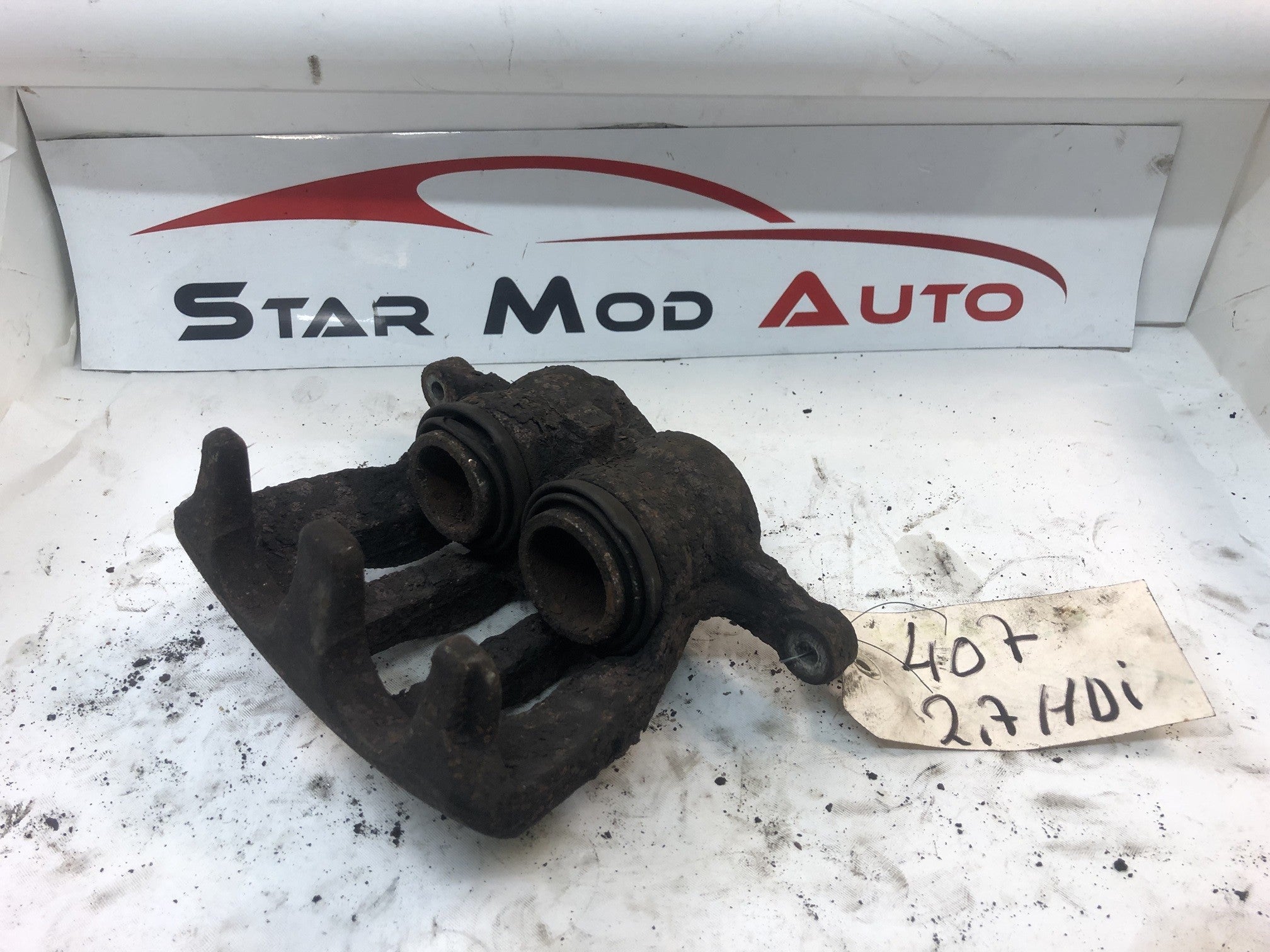 étrier de frein avant Peugeot 407 2.7 v6 année 2008