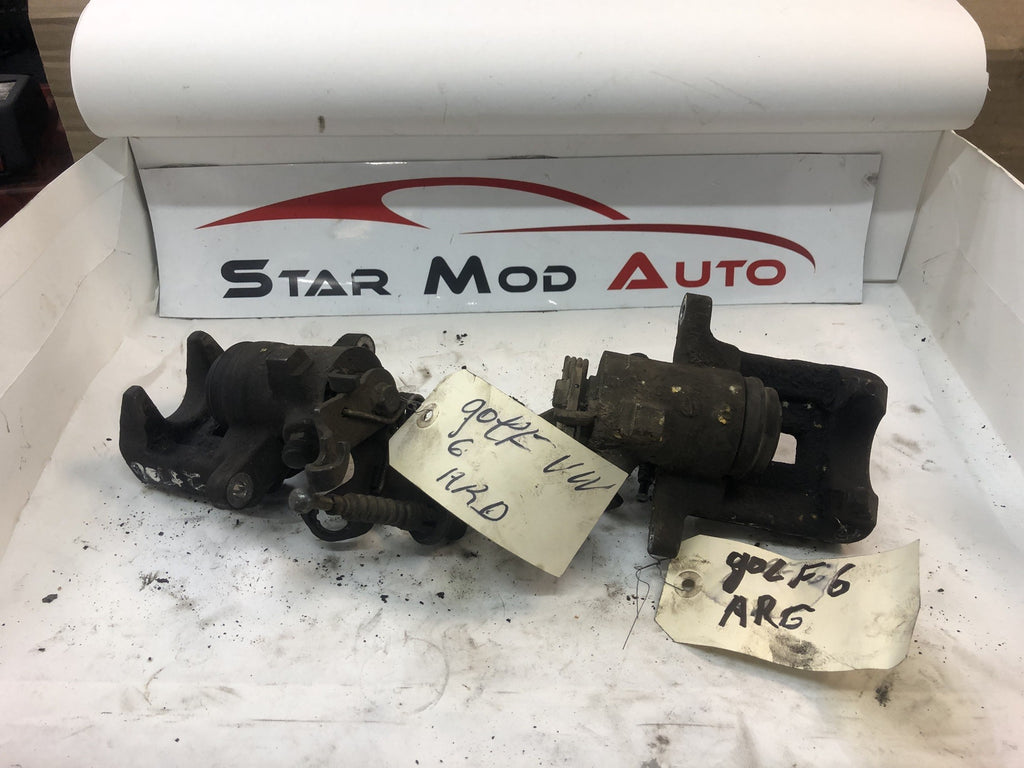 étriers arrière gauche arrière droit Volkswagen golf 6 1.6 tdi 2011