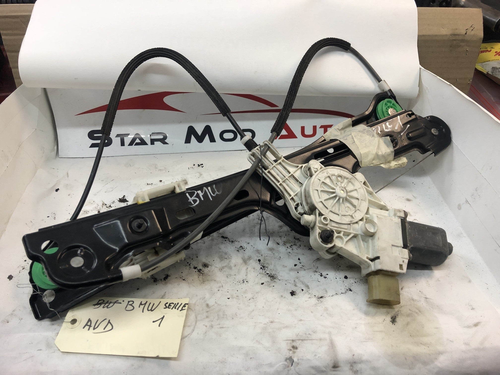 mécanisme de lève vitre Bmw série 1 avant droit électrique