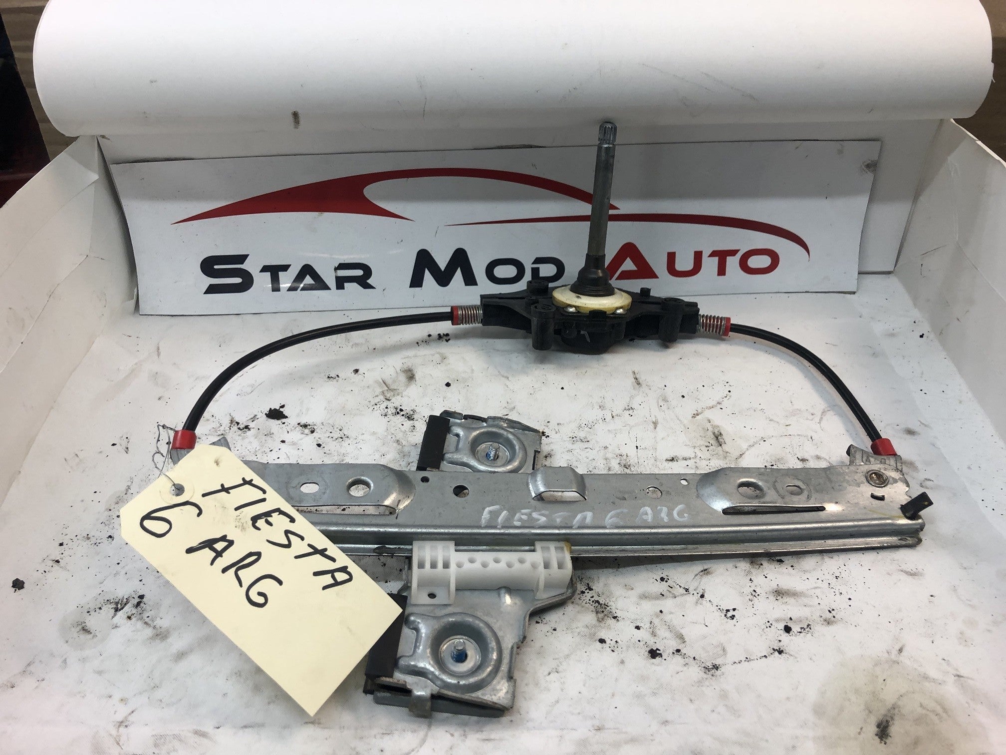 mécanisme de lève vitre avant gauche arrière gauche Ford fiesta 6