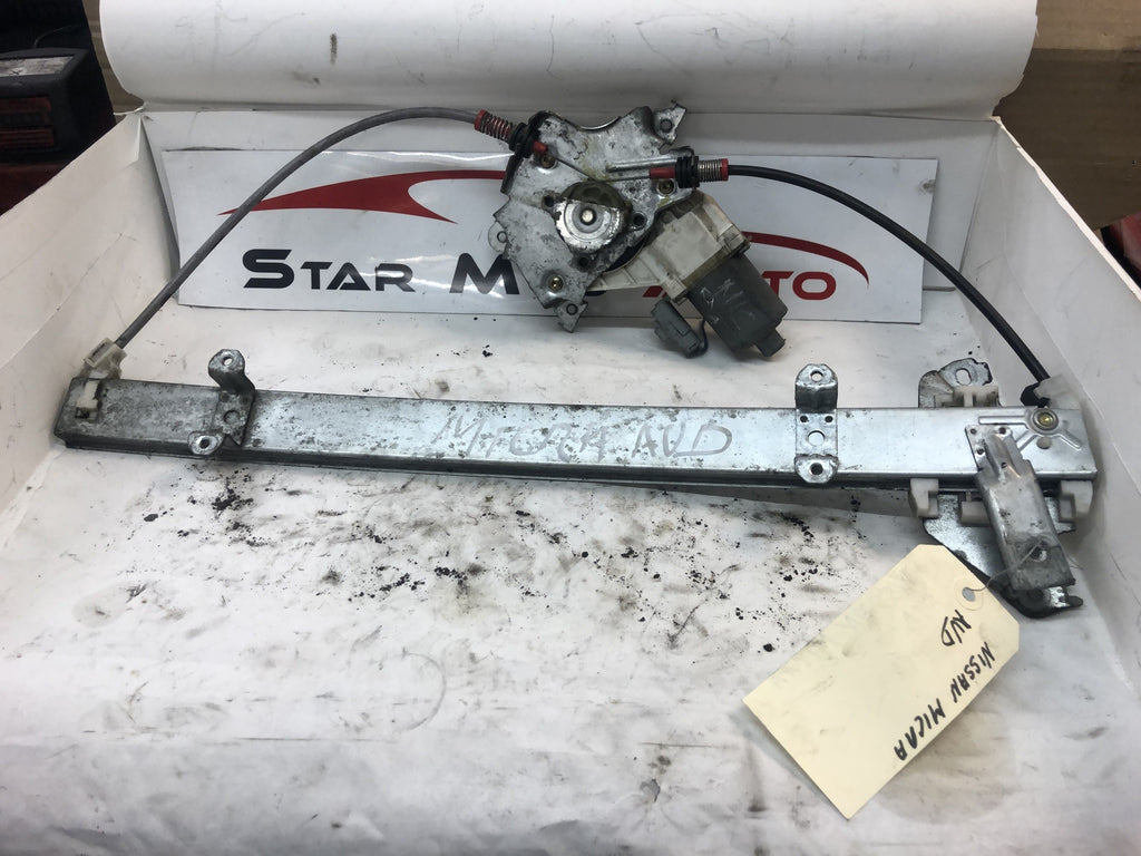 mécanisme de lève vitre avant droit Nissan Micra mk12 électrique