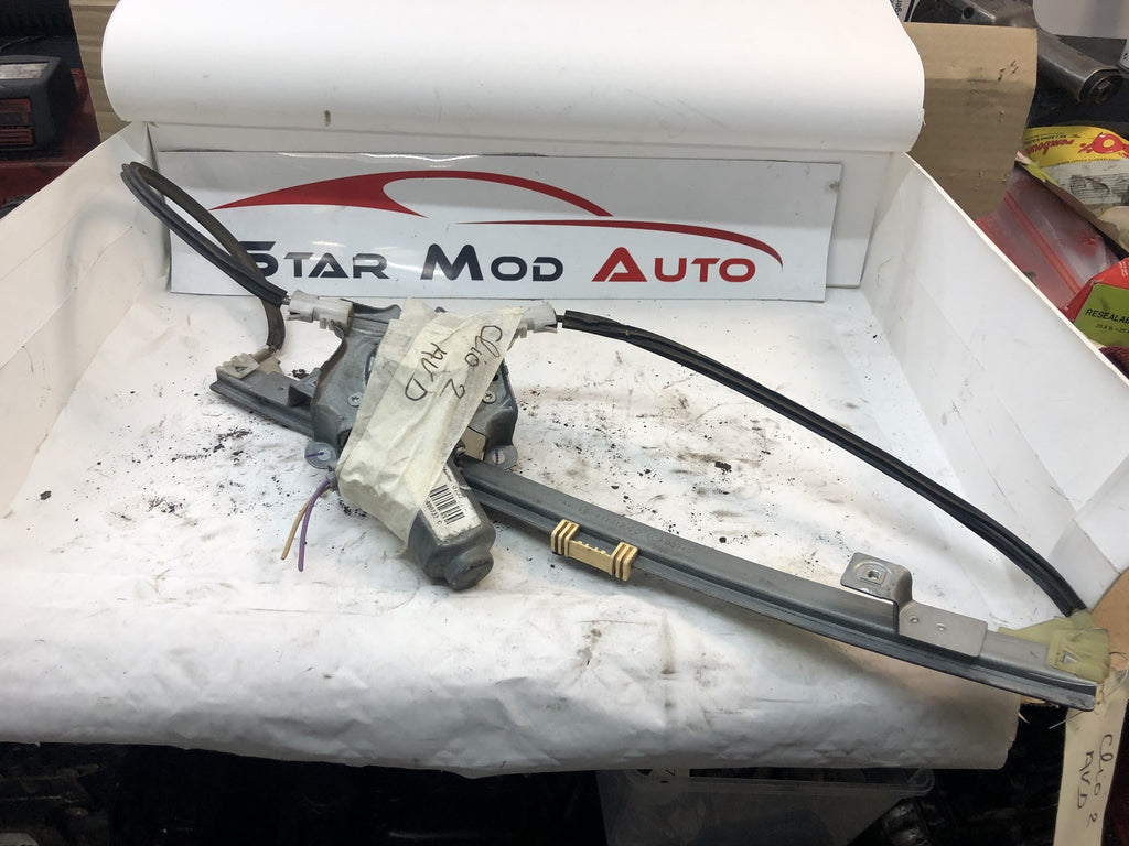 mécanisme de lève vitre avant gauche avant droit Renault Clio 2 électrique