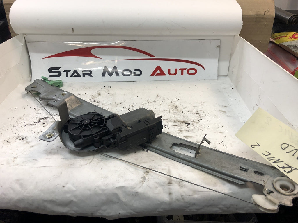 mécanisme de lève vitre avant gauche avant droit Renault Scénic 2 électrique