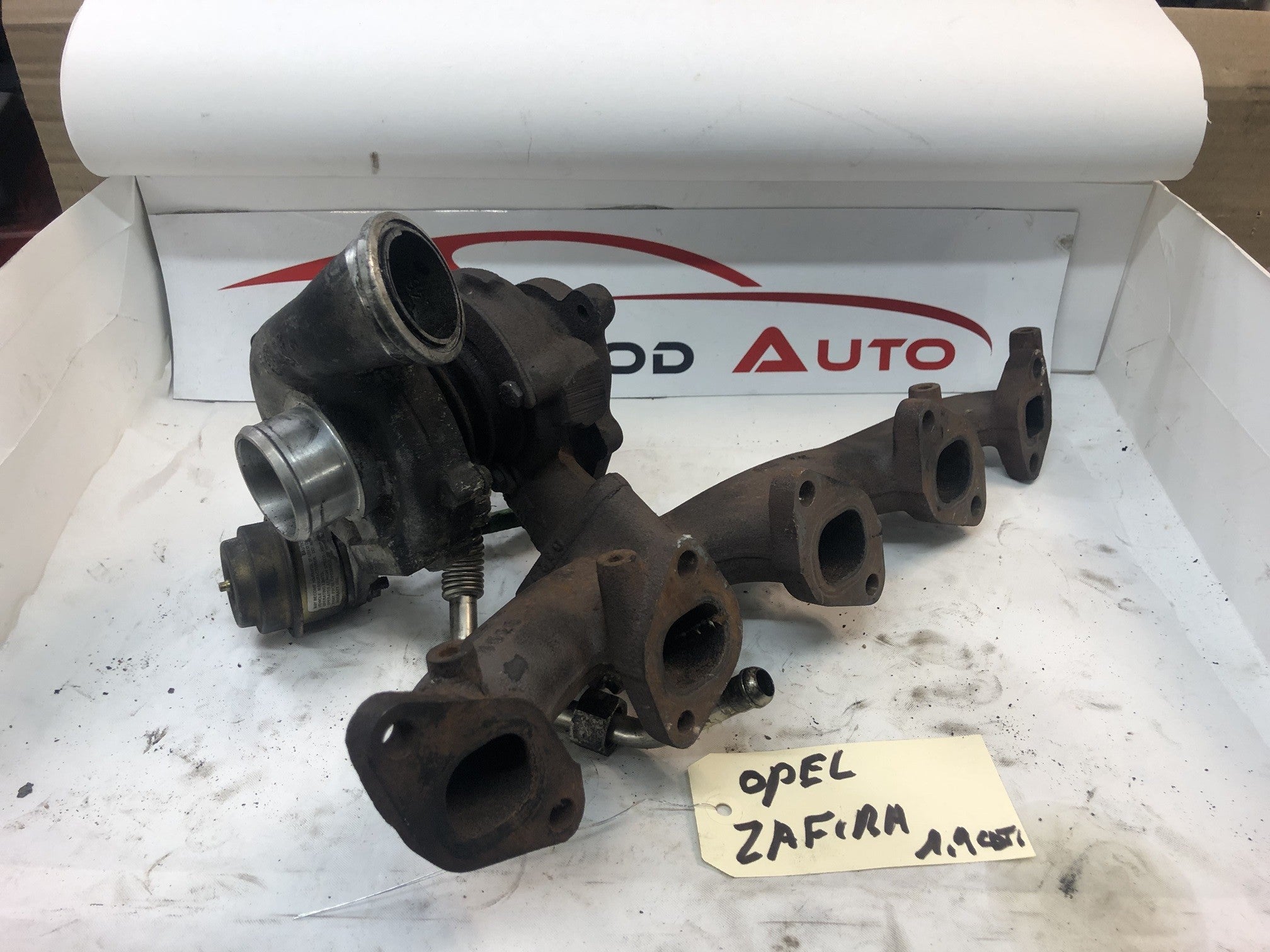 turbo Opel zafira b 1.9 cdti 120 cv année 2007