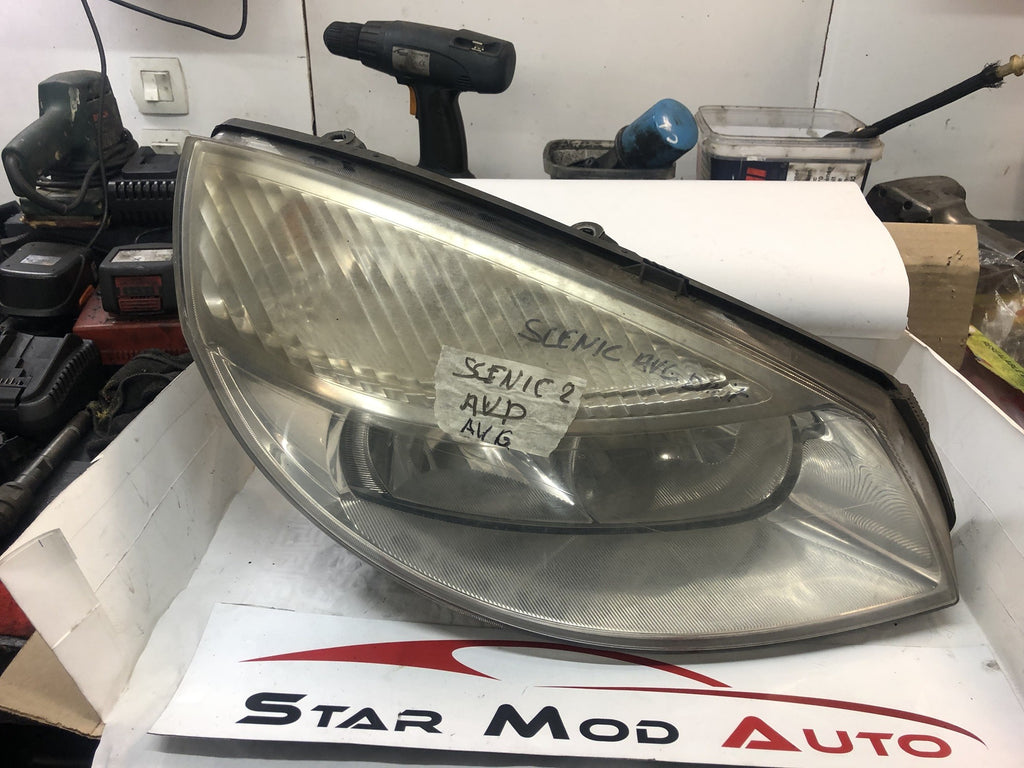 phare avant gauche avant droit Renault Scénic 2 année 2007