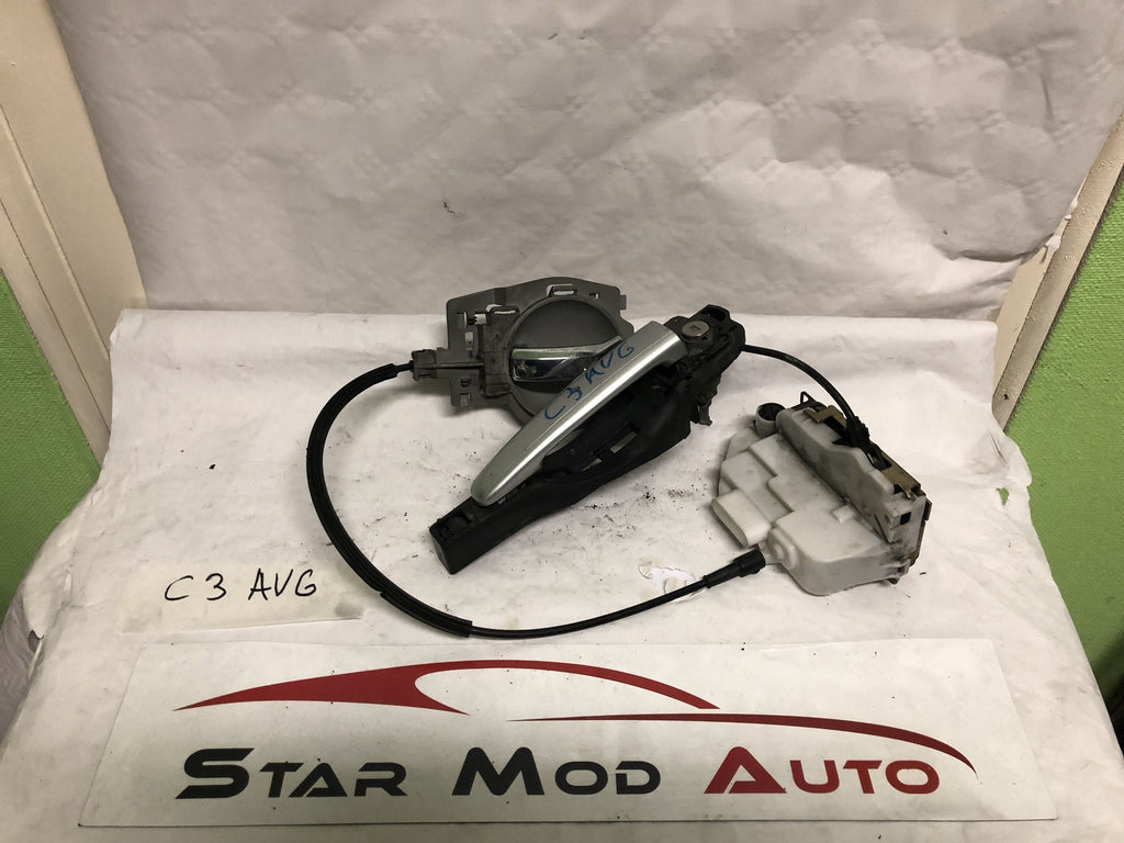 serrure de porte avant gauche Citroën c3 année 2007