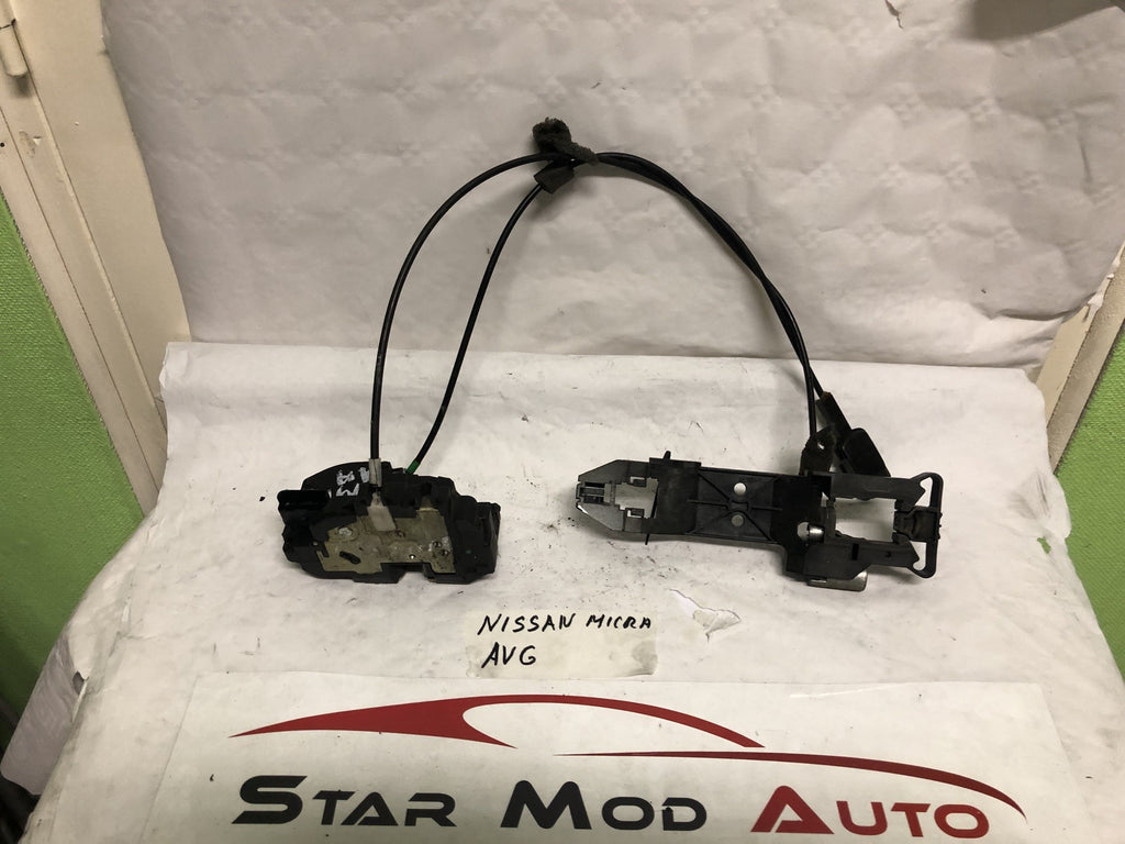 serrure de porte avant gauche Nissan Micra mk12 année 2005