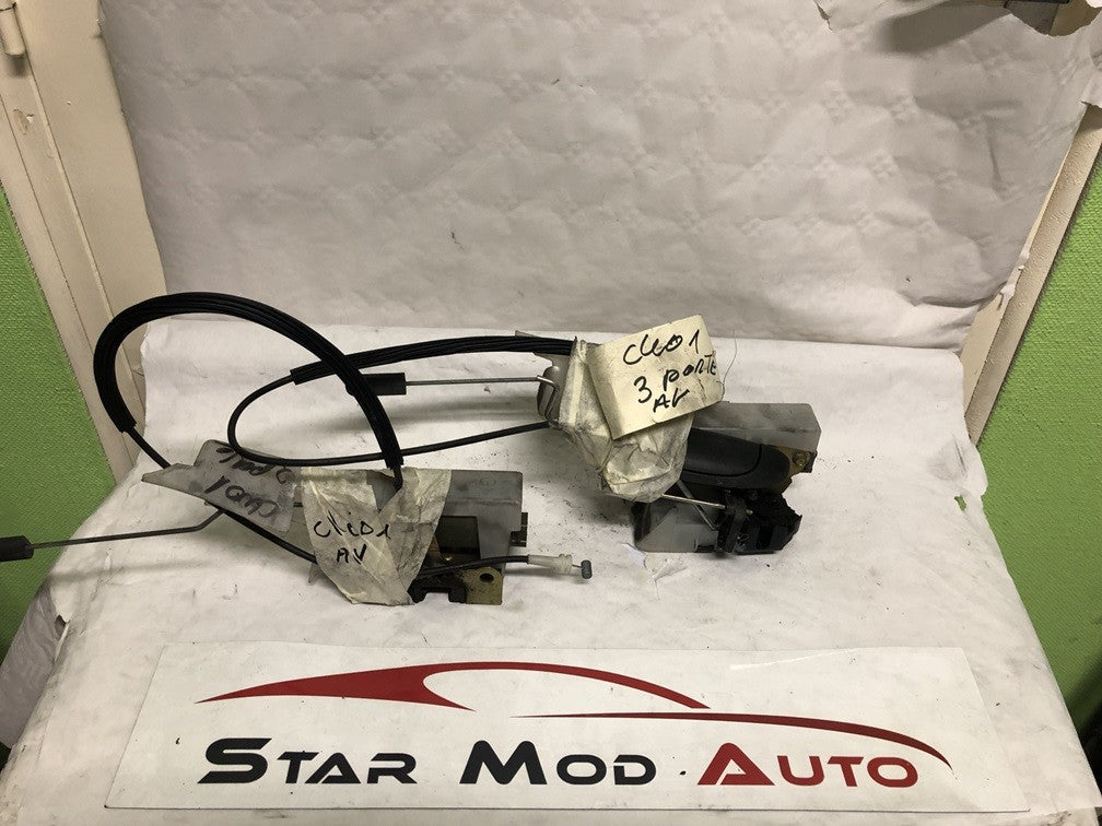 serrure de porte avant gauche et droit Renault Clio 1 phase 2 3 porte