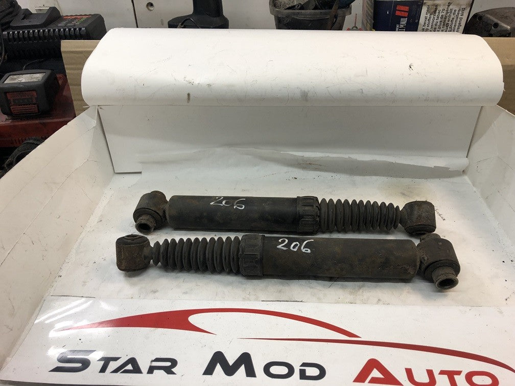 amortisseur arrière gauche et droit Peugeot 206