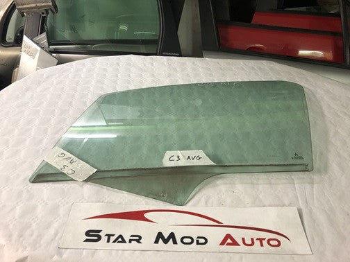 glace de porte avant gauche Citroën c3 2006