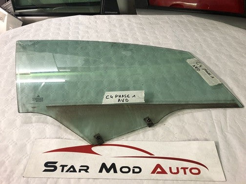 glace de porte avant droite Citroën c4 phase 1 2006