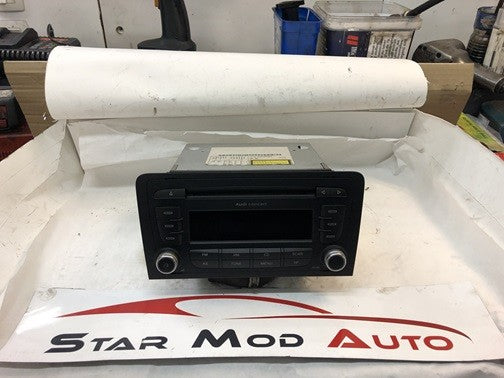 autoradio Audi a3 8p d origine 2008