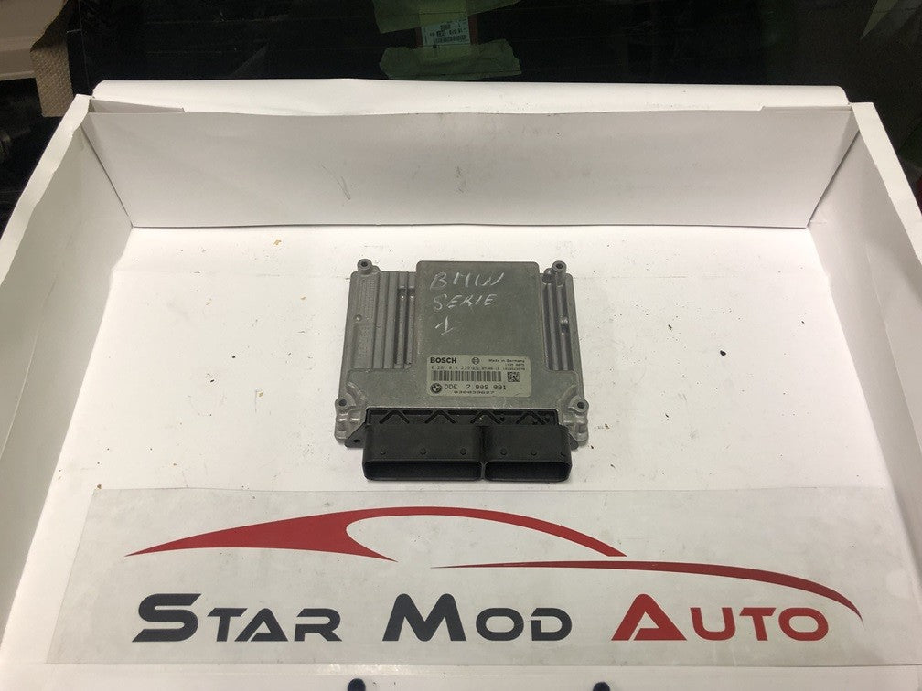 calculateur moteur Bmw série 1 2.0 diesel Bosch réf DDE 7809001