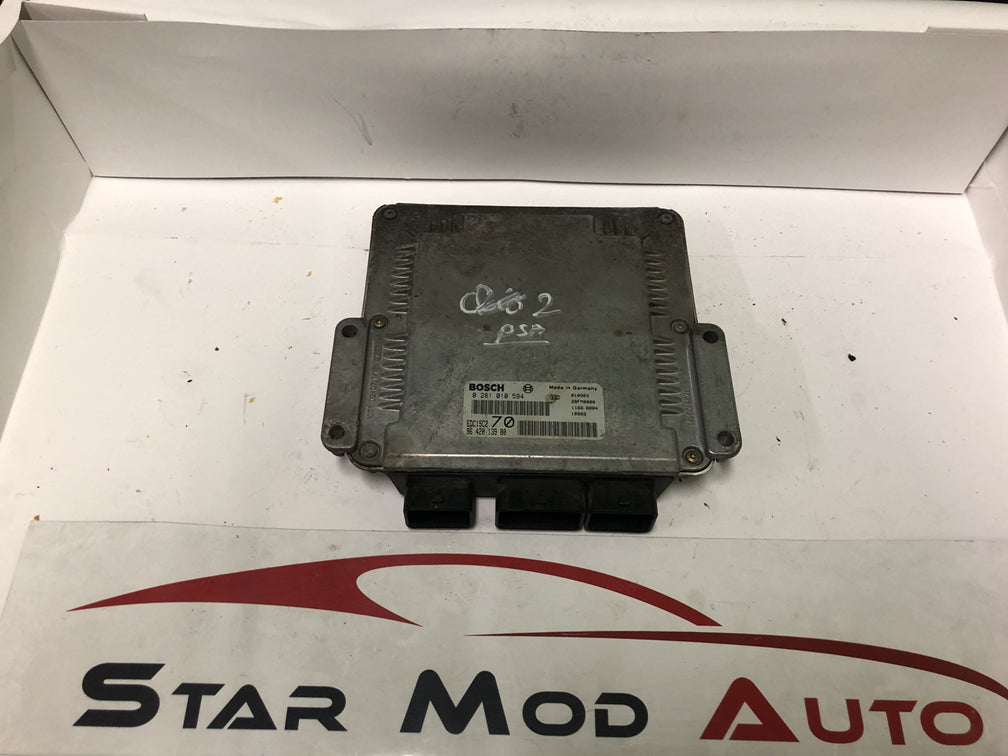 calculateur Peugeot Citroën Bosch réf 9642813988