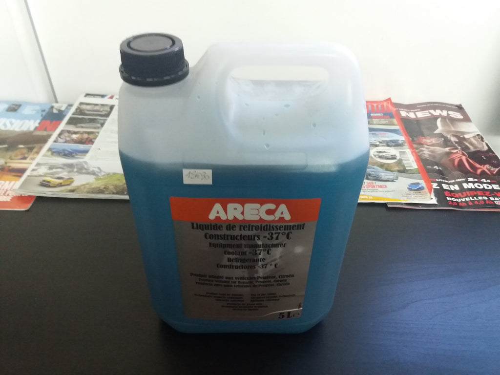 Liquide De Refroidissement Constructeurs ARECA -37°C 5L