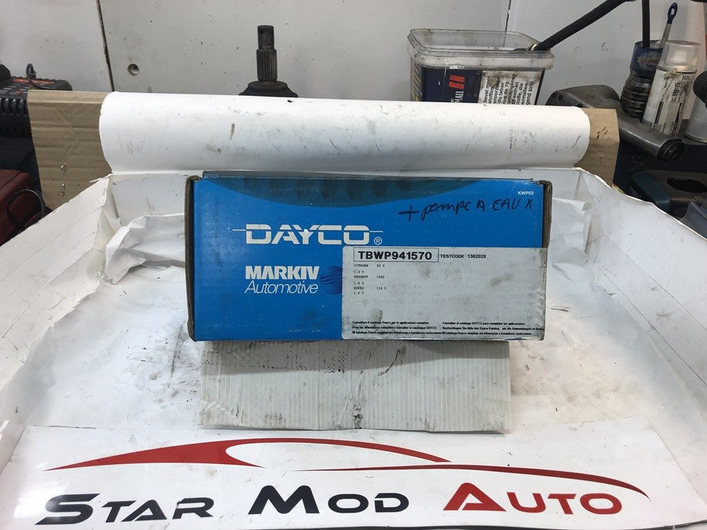 kit distribution avec pompe a eaux Peugeot Citroën rover réf tbwp941570