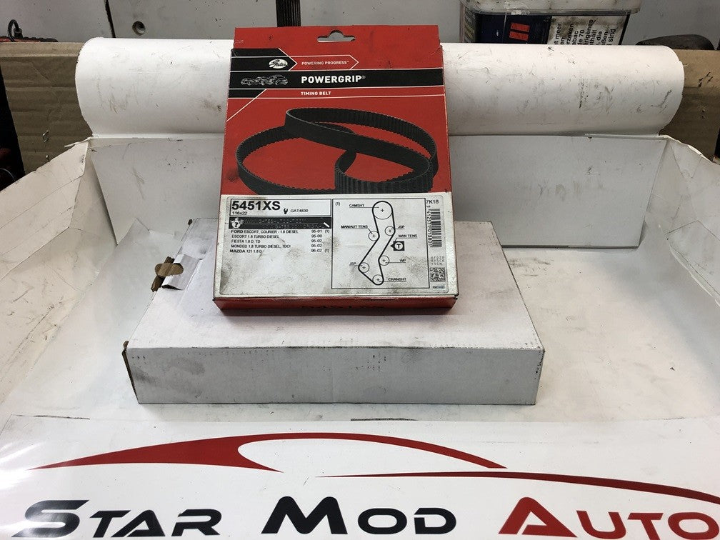 courroie de distribution Ford Mazda 1.8 d réf 5451xs -16-22