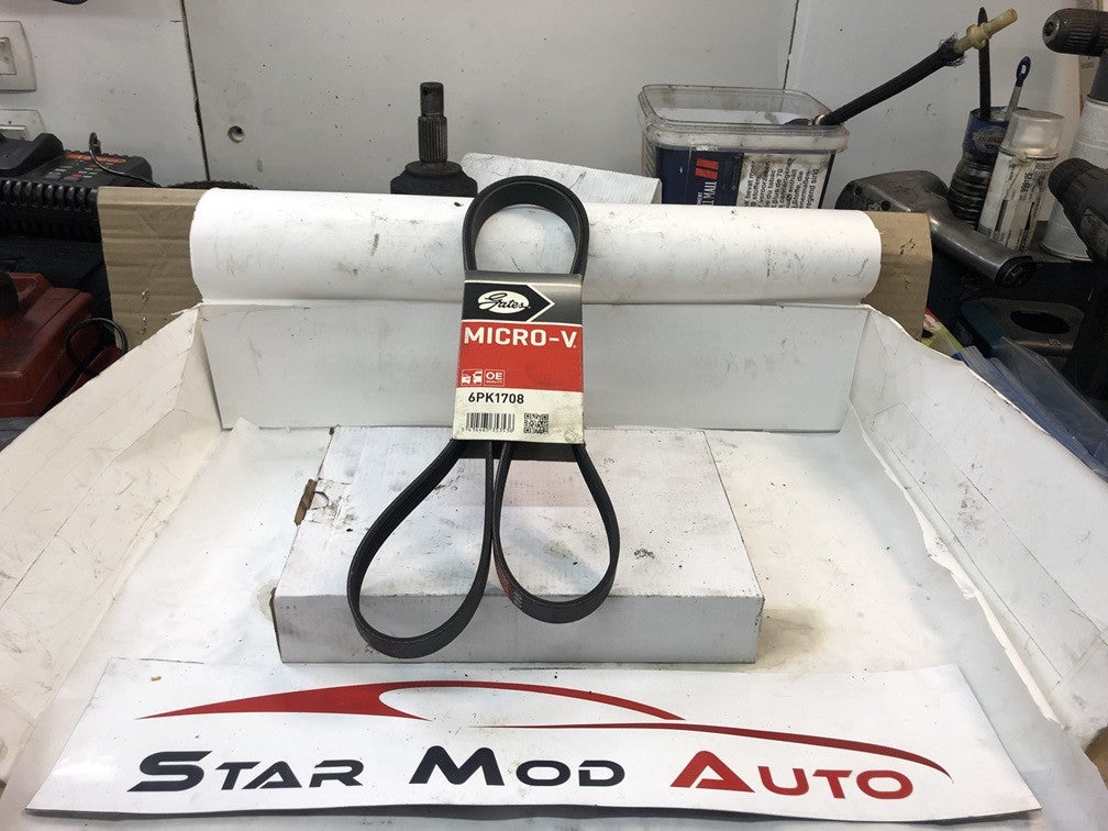 courroie accessoire Renault Toyota réf 6PK1708