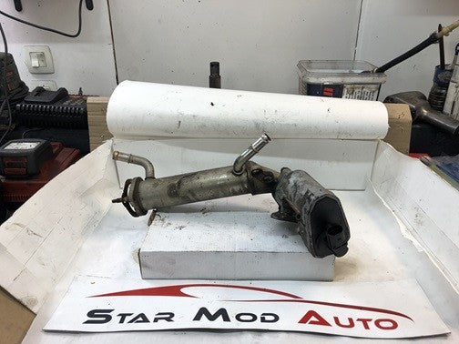 tubulure de gaz d'échappement avec boitier papillon Ford transit