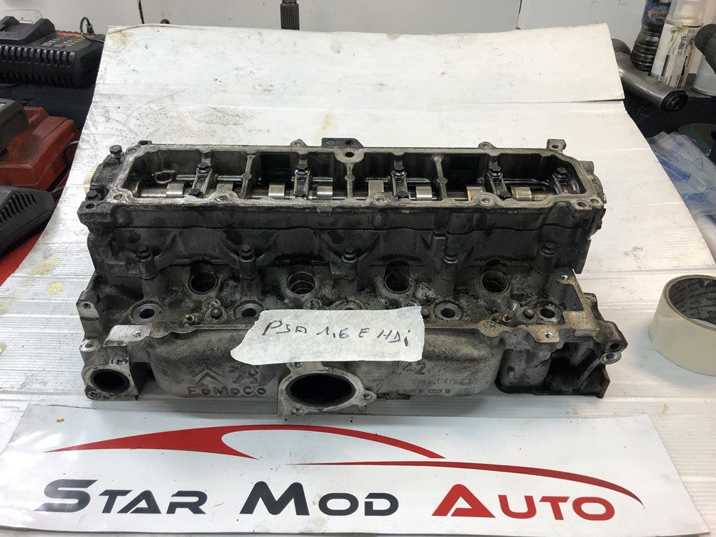 culasse moteur Peugeot Citroën 1.6 e hdi 90 cv 2010