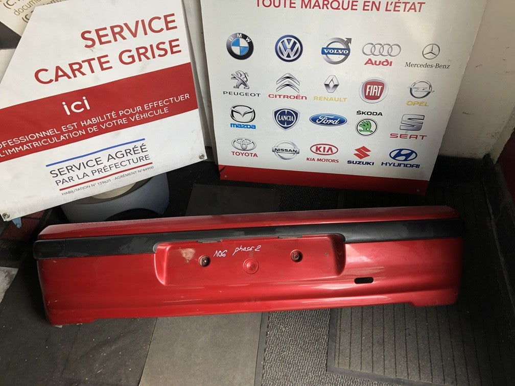 parechoc arrière Peugeot 106 phase 2 2003