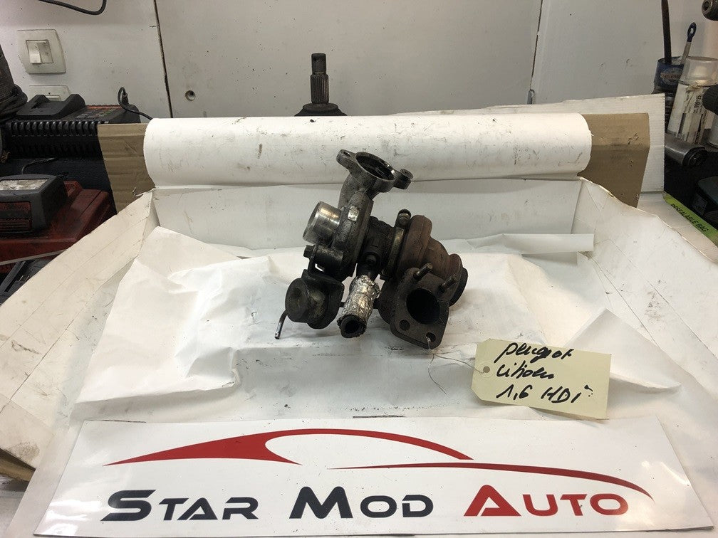 turbo Peugeot Citroën 1.6 hdi 90 cv année 2007