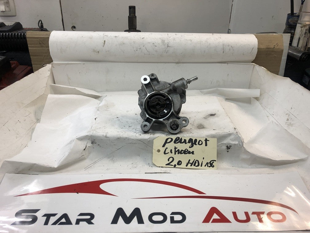 pompe a vide de frein Peugeot Citroën 2.0 hdi 138 cv