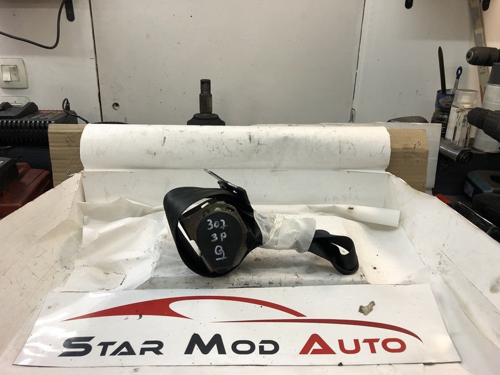 ceinture arrière gauche Peugeot 307 phase 1 3 portes