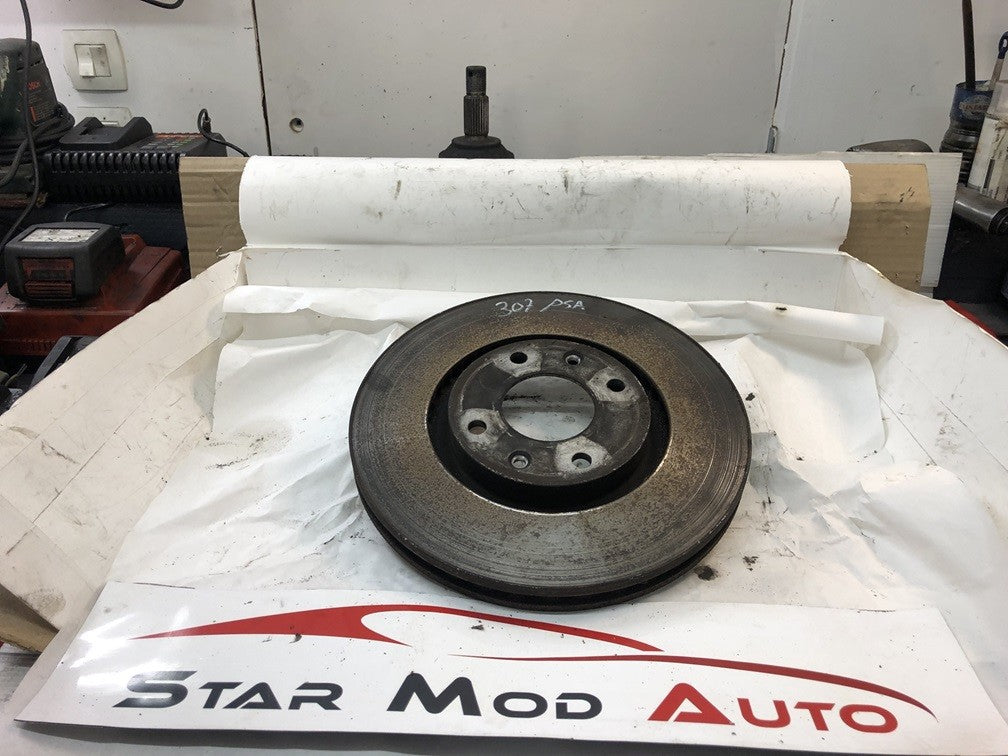 disque de frein avant Peugeot 307 phase 1 2.0 essence