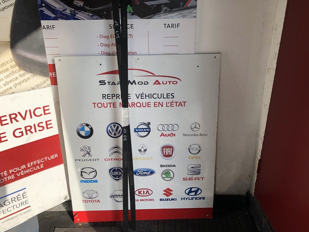 baguette de toit Peugeot 307 phase 1 3 portes