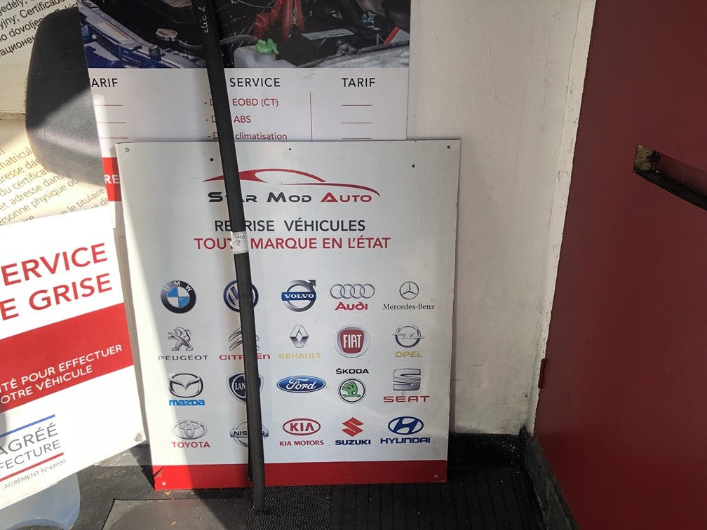 baguette de toit Renault Clio 2 année 2001 3 portes