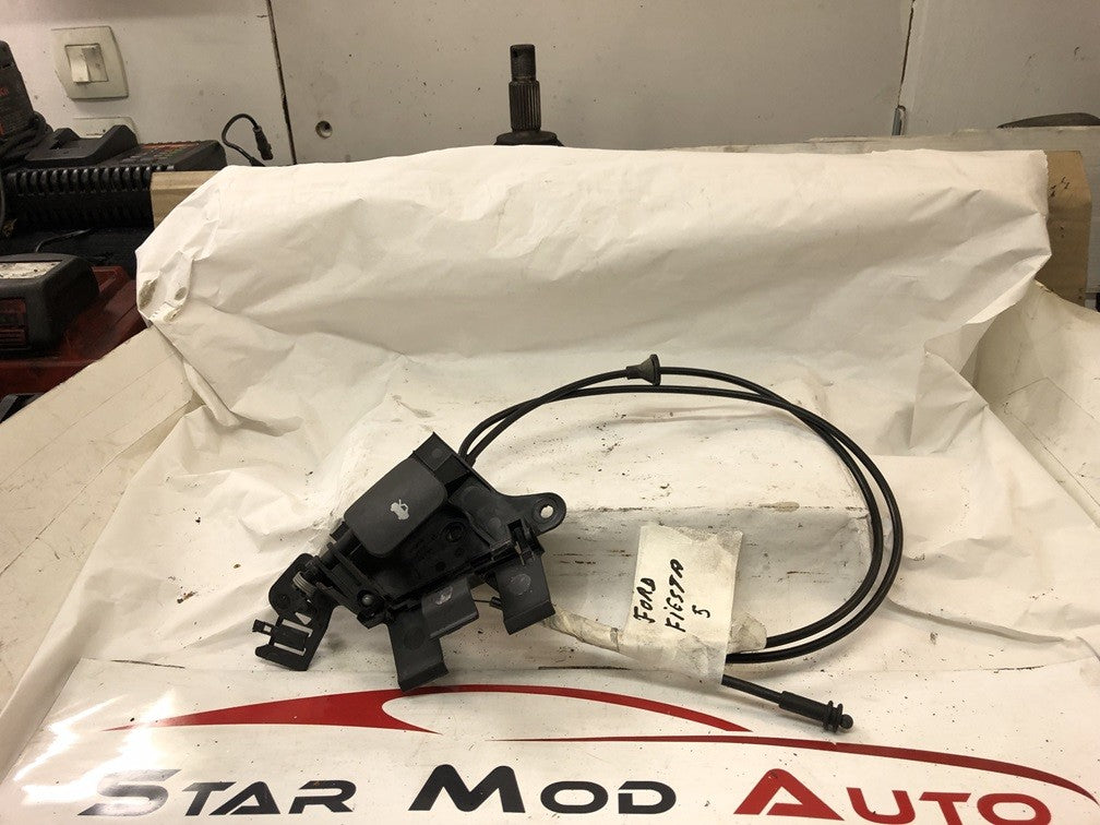 tirette de capot avec câble Ford fiesta 5 1.4 tdci année 2007